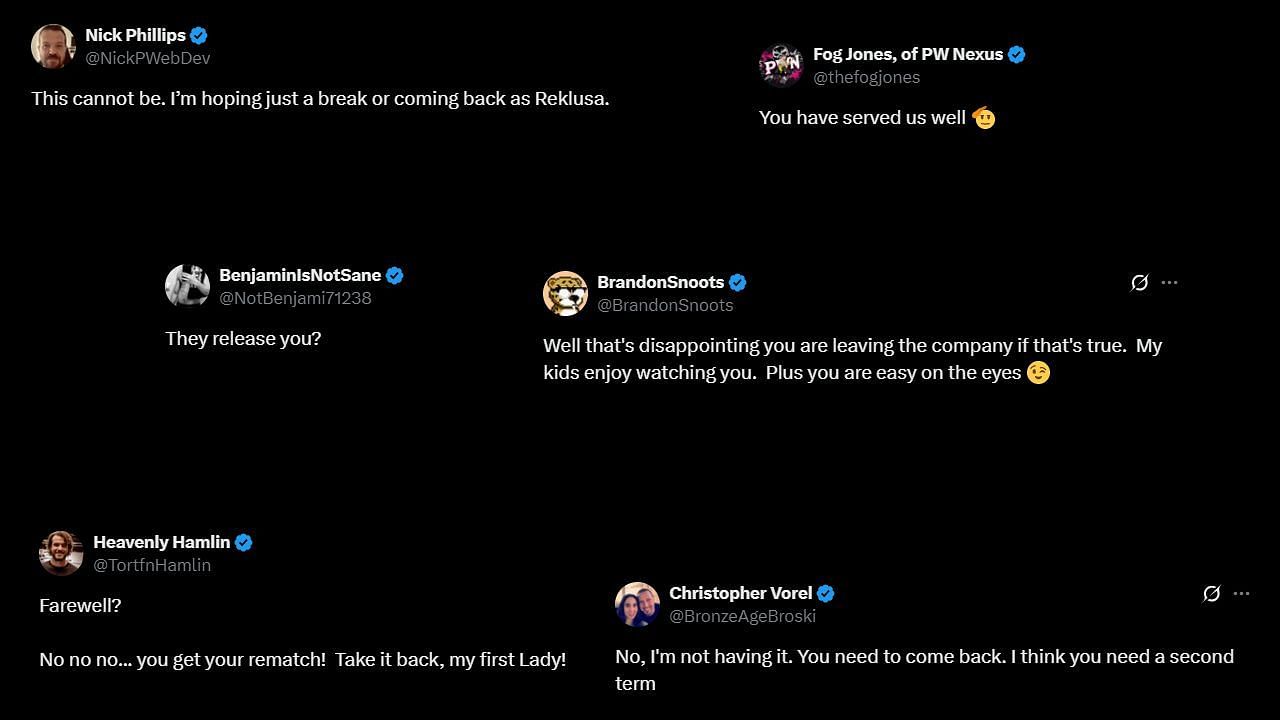 Fans were left surprised by the announcement (via X)